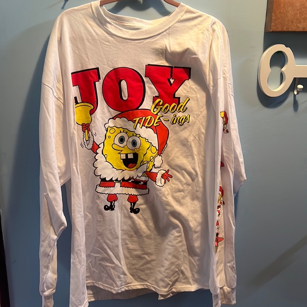 NEW SpongeBob long sleeve Tshirt size 2XL